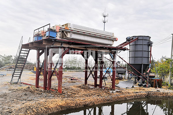 環保制砂生產線，尾沙處理板框污泥壓濾機缺不得！